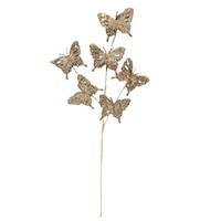 Champagne Butterfly Spray 60cm