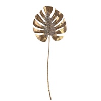 Palm Leaf Spray Gold 74cm