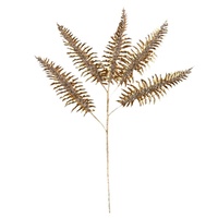 Fern Spray Gold 84cm