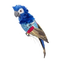 Barry Blue Sequin Parrot 45cm