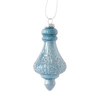 Pearl Ribbed Finial Triangle 14cm