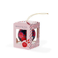 Poppies Artist Bauble 7.5cm