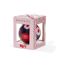 Poppies Artist Bauble 12cm