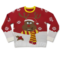 Christmas Jumper Reindeer L