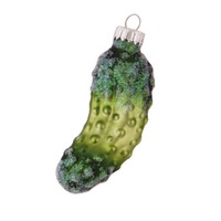 Christmas Pickle Glass Hanging 9cm