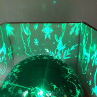 Grinch Lightshow Tabletop Projection 13cm