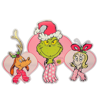 The Grinch & Friends Acrylic Sign 80cm 