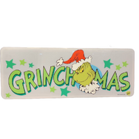 Grinchmas Acrylic Sign 80cm 