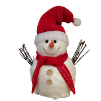 Snowman with Red Hat