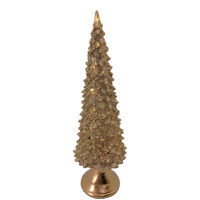 LED Tree Gold 28cm