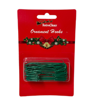Ornament Hooks Green 50pk