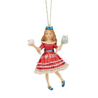 Alice Hanging Christmas Decoration11cm