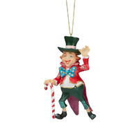 Mad Hatter Hanging Christmas Decoration 10cm