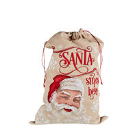 Santa Hessian Santa Sack 74cm