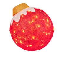 Bauble Light Up on Stand with Lights