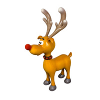 Rudolph Red Nose Reindeer 150cm