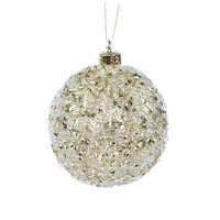 Gold Ornate Bauble 8cm