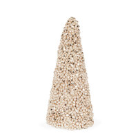 Champagne Stars Table Top Tree 20cm