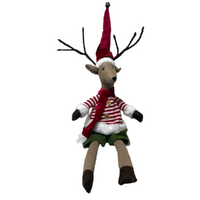 Sitting Reindeer Blitzen 78cm