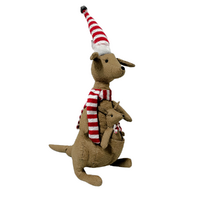 Fabric Kangaroo Standing 45cm