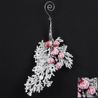 Hanging Branch w.Glitter 17cm