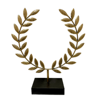 Metal Wreath on Stand 41cm