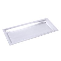 Silver Melamine Tray Small 41cm