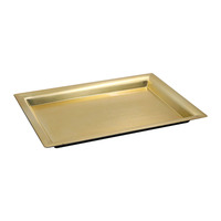 Gold Melamine Tray Large 41 x 29cm