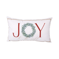 Joy To The World Cotton Cushion 40cm