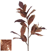 Copper Magnolia Leaf Stem 91cm