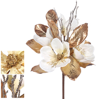 Magnolia Copper Leaf Bunch 58cm