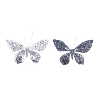 Butterfly with Clip 19cm 1pc 2A