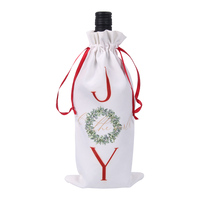 Joy To The World Wine Bottle Bag 33cm