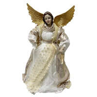 Angel Tree Topper Gold Wings 35cm