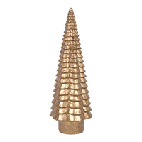 Gold Polyresin Tree 16cm