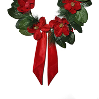 Red Velvet Wreath Sash 130cm
