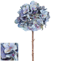 Hydrangea Blue Gold Flecks 45cm