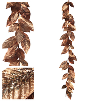 Bronze Magnolia Garland 182cm