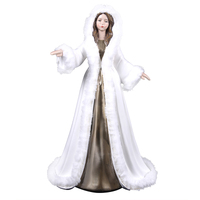 Angel White Fur 40cm