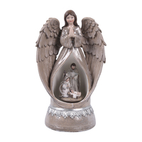Polyresin Angel Holy Family Musical 23cm