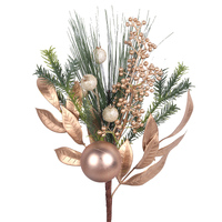 Pine Stem with copper Balls 50cm