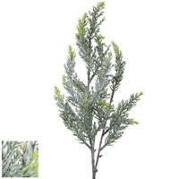 Cypress Pine with Snow Finish Stem 54cm