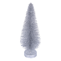 Silver Glitter Tree 30cm