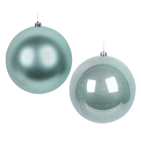Bauble Extra Large Matt Mint OR Gloss 25cm 1pc 2A