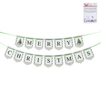Merry Christmas Banner 22cm