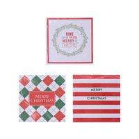 Napkins Merry Christmas 20 pack 33cm 1pc 3A