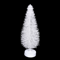 White Glitter Tree 30cm