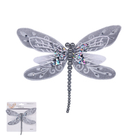 Silver Dragonfly 20cm