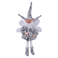 Christmas Elf Silver 40cm