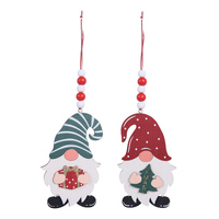 Gnome Tree Ornaments 12cm 2A